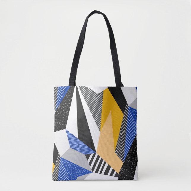 Memphis Style: Creative Geometric Collage. (Vorderseite)