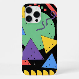 Memphis Style Handyhülle Dopamin Dekor Fette Geome iPhone 16 Pro Max Hülle