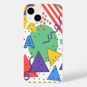 Memphis Style Phone Case Dopamin Dekor Fette Geome
