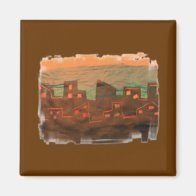 Memphis Sunrise Magnet (Vorne)