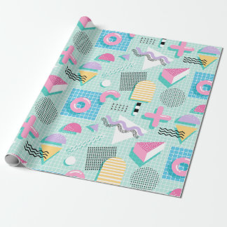Memphis Sweet Candies Geschenkpapier