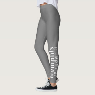 Memphis Tennessee Längengrad Latitude Leggings