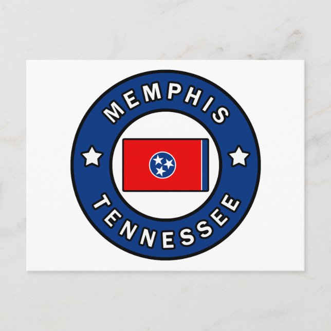 Memphis Tennessee Postkarte (Vorderseite)