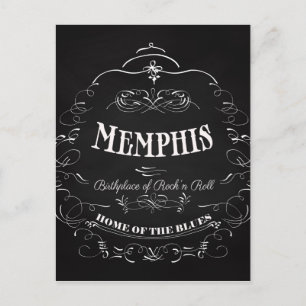 Memphis, Tennessee - Stadt mit Soul Postkarte