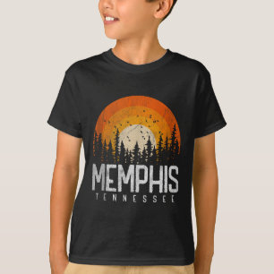 Memphis Tennessee Tn-Shirt Retro-Stil Vintage 70er T-Shirt