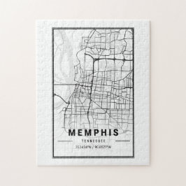 Memphis Tennessee USA Cities Travel Puzzle