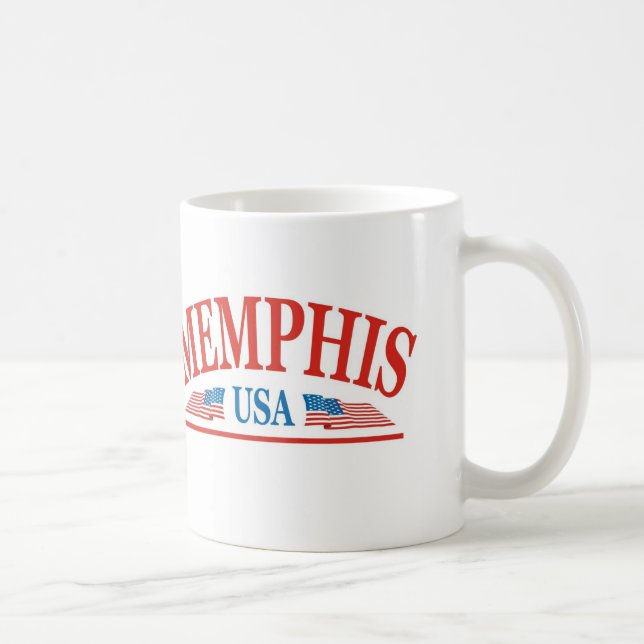 Memphis Tennessee USA Tasse (Rechts)