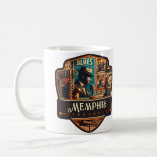 Memphis, Tennessee   Vintage Kaffeetasse