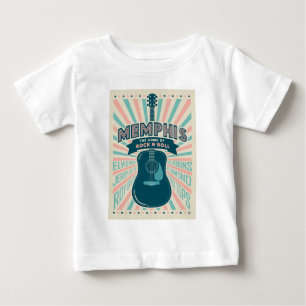 Memphis, TN: Gitarrenserie   Rock-N-Roll Baby T-shirt