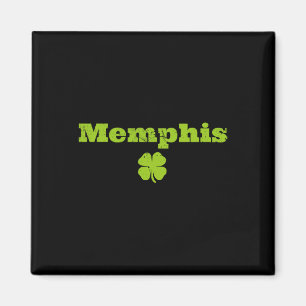 Memphis Tn Irischer Stolz Shamrock Bild St Patrick Magnet
