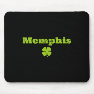 Memphis Tn Irish Pride Shamrock Bild St Patricks Mousepad