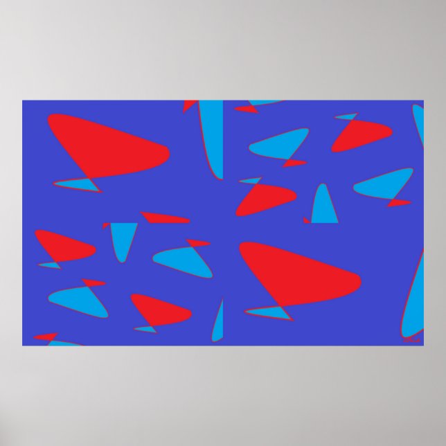 Memphis Wine Poster (Vorne)