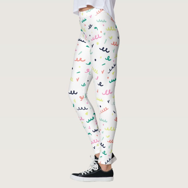 MemphisConfetti Leggings (Links)