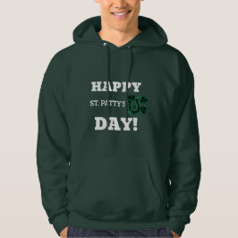 Men Basic Hooded Sweatshirt St. Patrick's Day