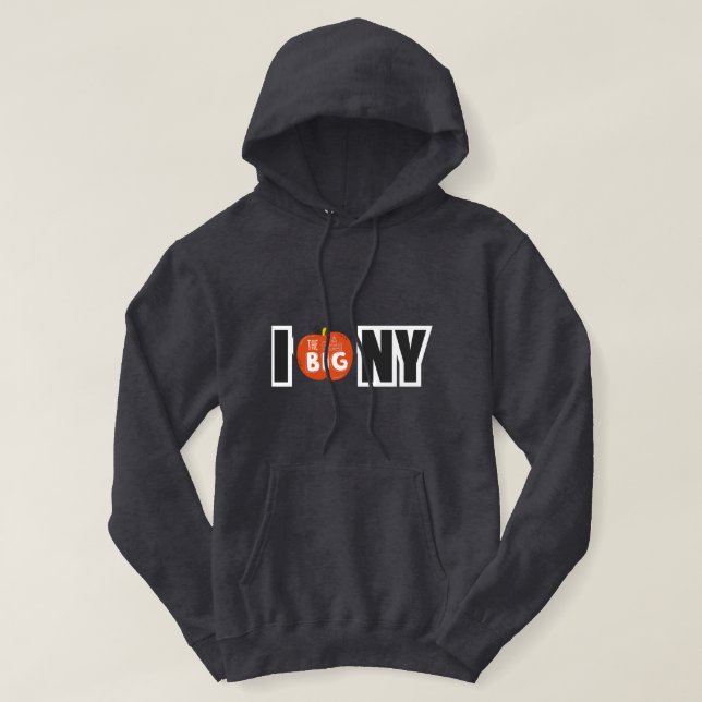 Men Basic Liebe New York Hooded Sweatshirt (Design vorne)