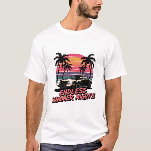 Men Basic T - Shirt Summer Vibe (Vorderseite)