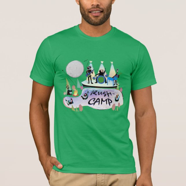 Men Bella Leinwand Basic T - Shirt Vivid Kelly Grn (Vorderseite)