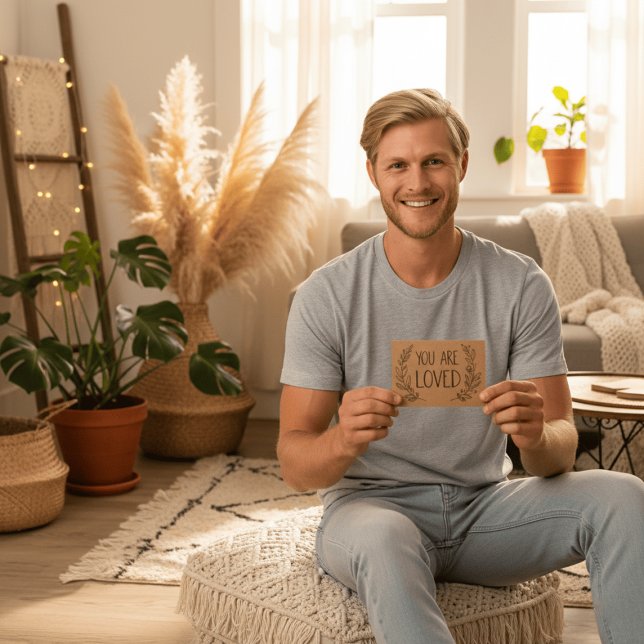 Men Bella+Leinwand Tri-Mix-T - Shirt (Men's Bella+Canvas Tri-blend T-Shirt Tri-Blend Shirt)