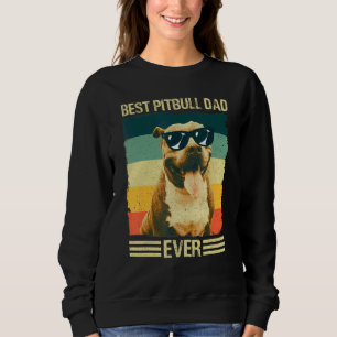 Men Best Pitbull Vater Pater Französischer Hund Sweatshirt