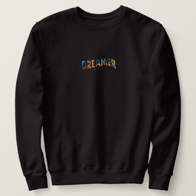 Men Black Sweatshirt (Design vorne)