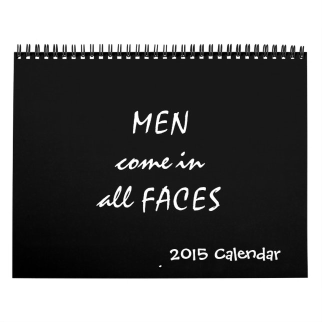 Men Calendar Anpassen Kalender (Titelbild)