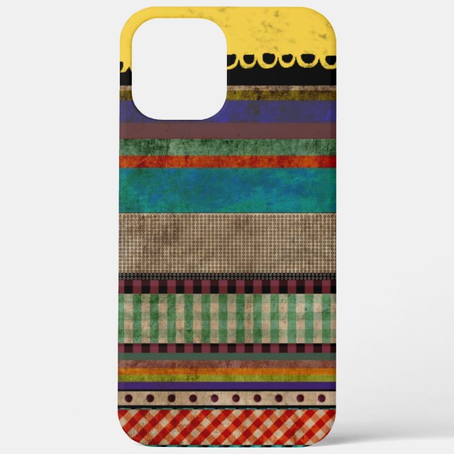 Men collection grungy RUPYDETEQUILA blockfarben W Case-Mate iPhone Hülle (Rückseite)
