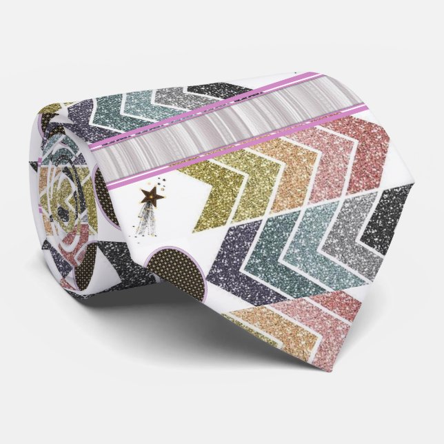 Men Designer Krawatte (Gerollt)