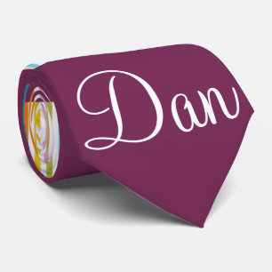 Men Designer Krawatte Burgundy Stripe