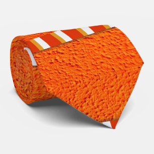 Men Designer Krawatte Orange