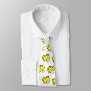 Men Designer Ties Cheesey Cheese  Krawatte
