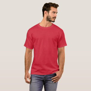 Men Festival Roter T - Shirt / Anpassen