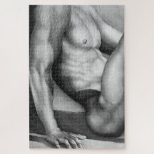 Men Fine Art Zeichnend von Male-nude Cool Chic