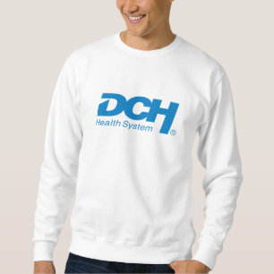 Men - Gray - Sweater - Big DCH Blue Logo Sweatshirt