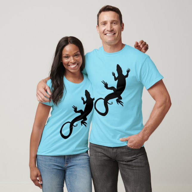 Men Lizard Jersey Cool Reptile Lizard Art Shirt (Unisex)