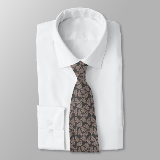 Men Mocha Verlasse Designer-Krawatte Krawatte (Gebunden)
