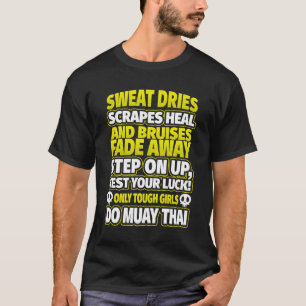 Men Muay Thai Kämpfen harte Typ Muay Thai T-Shirt