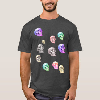 Men multi-skulls T-Shirt