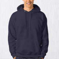 Men Navy Blue Fashion Hoodie / Anpassen