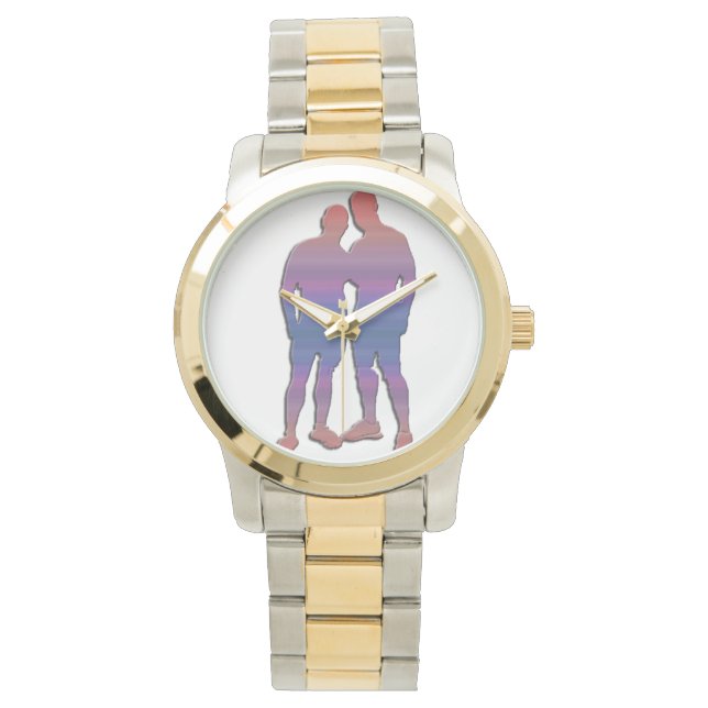 Men Posing Watch Armbanduhr (Vorderseite)