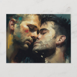 Men Romantische Postkarte