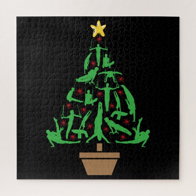 Men’s Gymnastics Christmas Tree Puzzle (Vertikal)