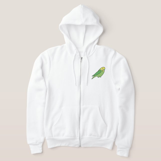Men’s Hoodie with Boy Parakeet (Ablage )