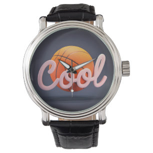 Men’s Vintage Black Leather Strap Watch Armbanduhr