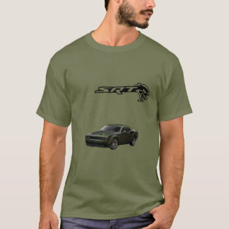 Men SRT Hellcat T - Shirt - Dodge Challenger Muscl
