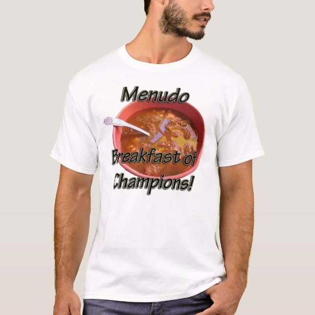 Men T-Shirt - Menudo Frühstück der Meister! (Vorderseite)