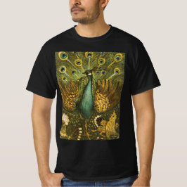 Men-T - Shirt Pauw-met-kippen Theo-van-Hoytema
