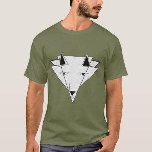 Men Wolf T-Shirt von JHT