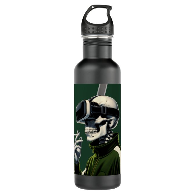 Men/Women 876 LESSONS LEARN Water Bottle Edelstahlflasche (Vorderseite)