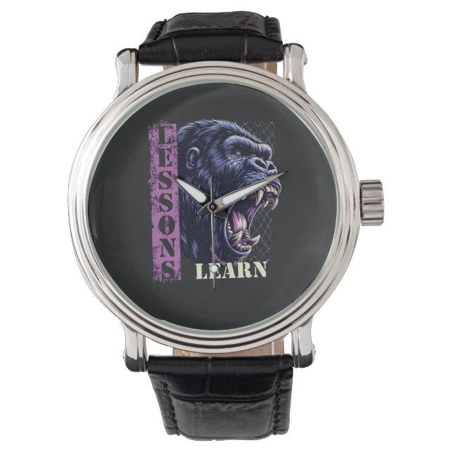 Men/Women Angry Gorilla eWatch Watch Armbanduhr (Vorderseite)