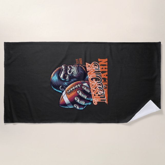 Men/Women Champion Gorilla Beach Towel Strandtuch (Vorderseite)